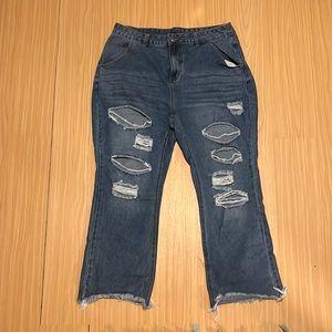 Womens plus size jeans